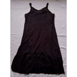 Torrid Maxi Dress Black Textured Ruffled Bottom Womens Size 3